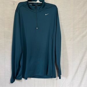 Nike Dri-FIT Element Half-Zip Pullover Teal XL
